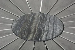 Alberta nonwood pyöreä pöytä 120cm, marmorikoristeella