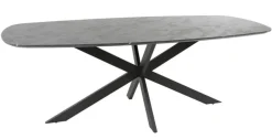 Amsterdam Onyx Cross ruokapöytä 215cm