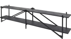 Amsterdam Piega TV-taso 220cm, tummanharmaa