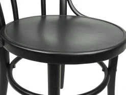 Bistro ruokapöydän tuoli, musta