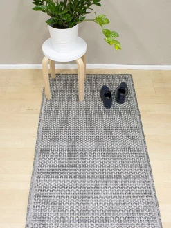 Cairo käytävämatto 80 cm hopea