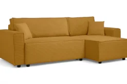 Deco divaanisohva vuodesohva, keltainen