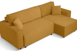 Deco divaanisohva vuodesohva, keltainen