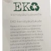 Eko puuvillamatto musta-valkoinen 160x230cm