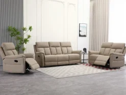 Grand 3+2+1 sohvakalusto mekanismeilla, beige