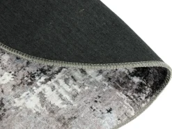 Gray pyöreä matto, halk. 80 cm