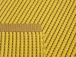 Hanna Korvela Duetto matto, keltainen, 160x230cm