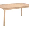 Hans K Verona ruokapöytä 137cm, valkoöljytty tammi
