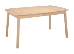 Hans K Verona ruokapöytä 137cm, valkoöljytty tammi