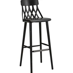 Hans K Y5-baarituoli, 78cm musta