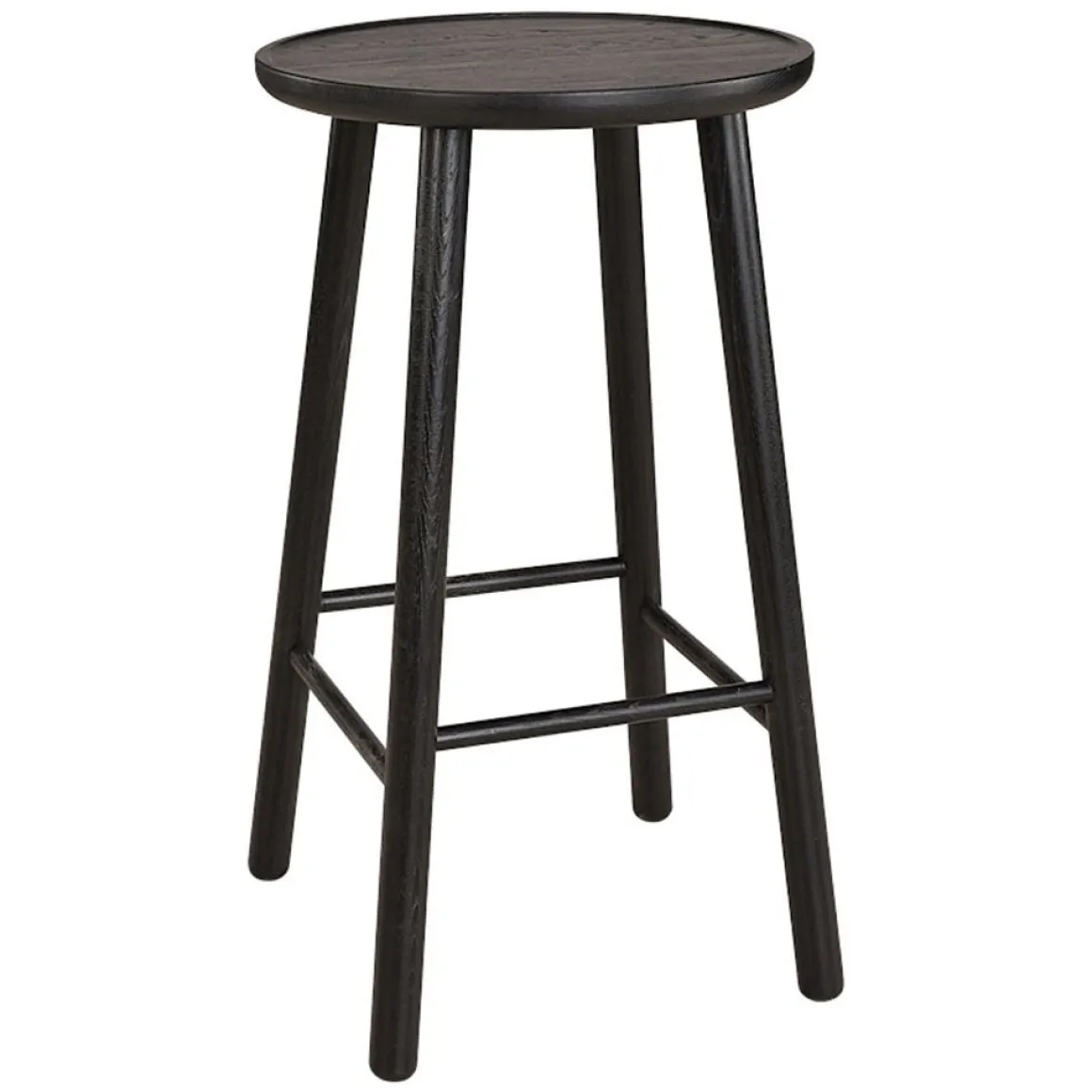 Hans K ZigZag baarijakkara 63cm, musta