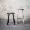 Hans K ZigZag baarijakkara 63cm, valkoöljytty tammi