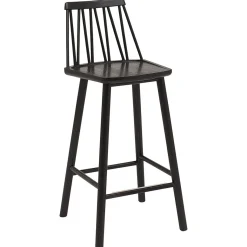 Hans K ZigZag baarituoli 63cm, musta