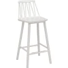 Hans K ZigZag baarituoli 63cm, valkoinen