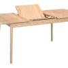 Hans K ZigZag Ruokapöytä BF 140cm, valkoöljytty tammi