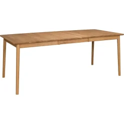 Hans K ZigZag ruokapöytä 140cm, tammi