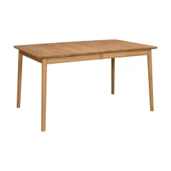 Hans K ZigZag ruokapöytä 140cm, tammi