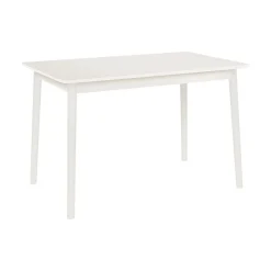 Hans K ZigZag ruokapöytä 120cm, valkoinen