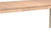Hans K ZigZag ruokapöytä 140cm, valkoöljytty tammi