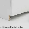Havi TV-taso 135cm 3-ovella, eri värejä