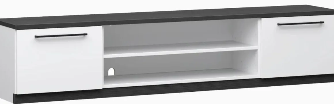 Havi TV-taso 180cm 2-ovella ja avo-osalla, eri värejä