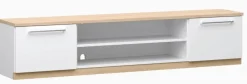 Havi TV-taso 180cm 2-ovella ja avo-osalla, eri värejä