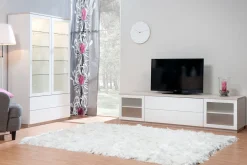 Hiipakka Anton TV-taso 200cm, lasiovilla