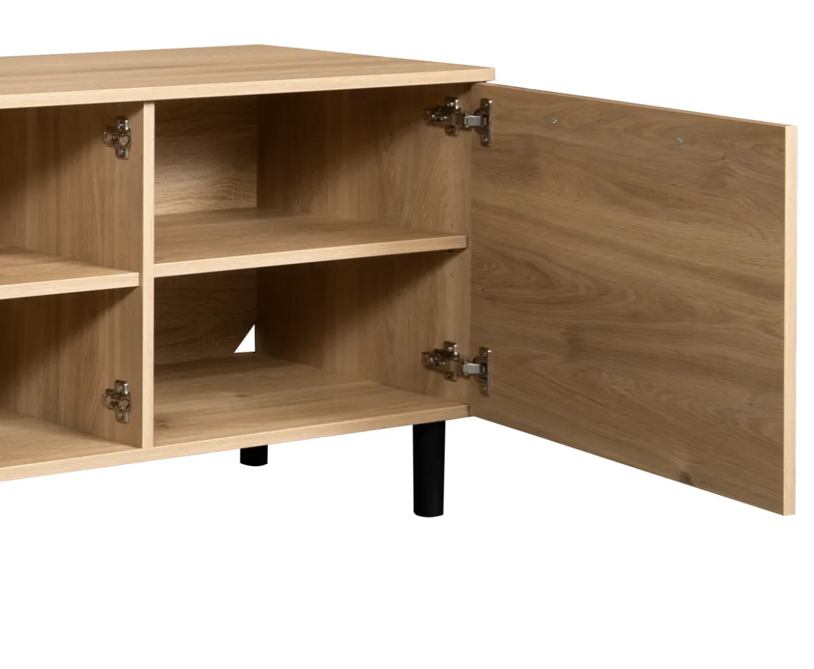 Hiipakka Solo TV-taso 220 cm, musta