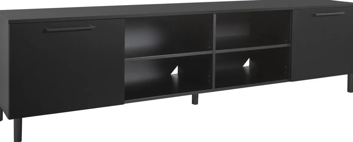 Hiipakka Solo TV-taso 220 cm, musta