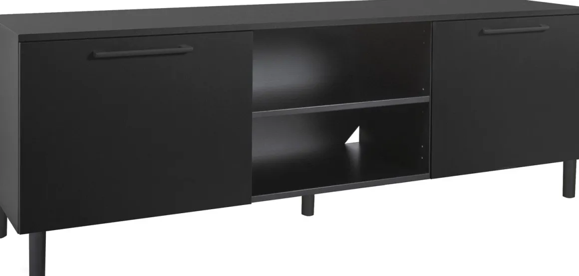 Hiipakka Solo TV-taso 166cm, musta