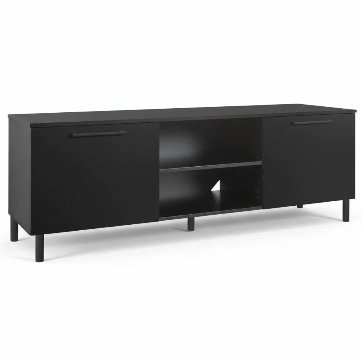 Hiipakka Solo TV-taso 166cm, musta