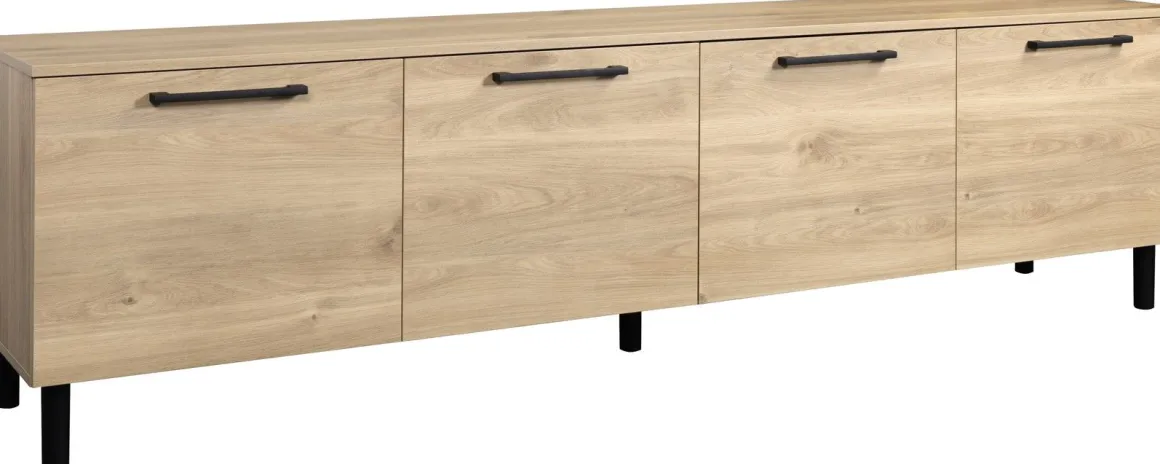 Hiipakka Solo TV-taso ovilla 220cm, tammi