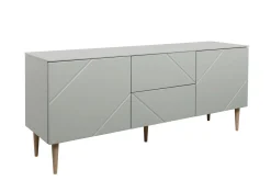 Hiipakka Vilja tv-taso 150cm 2 ovea ja 2 ltk, vihreä