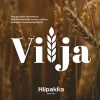 Hiipakka Vilja tv-taso 150cm ovilla, valkoinen