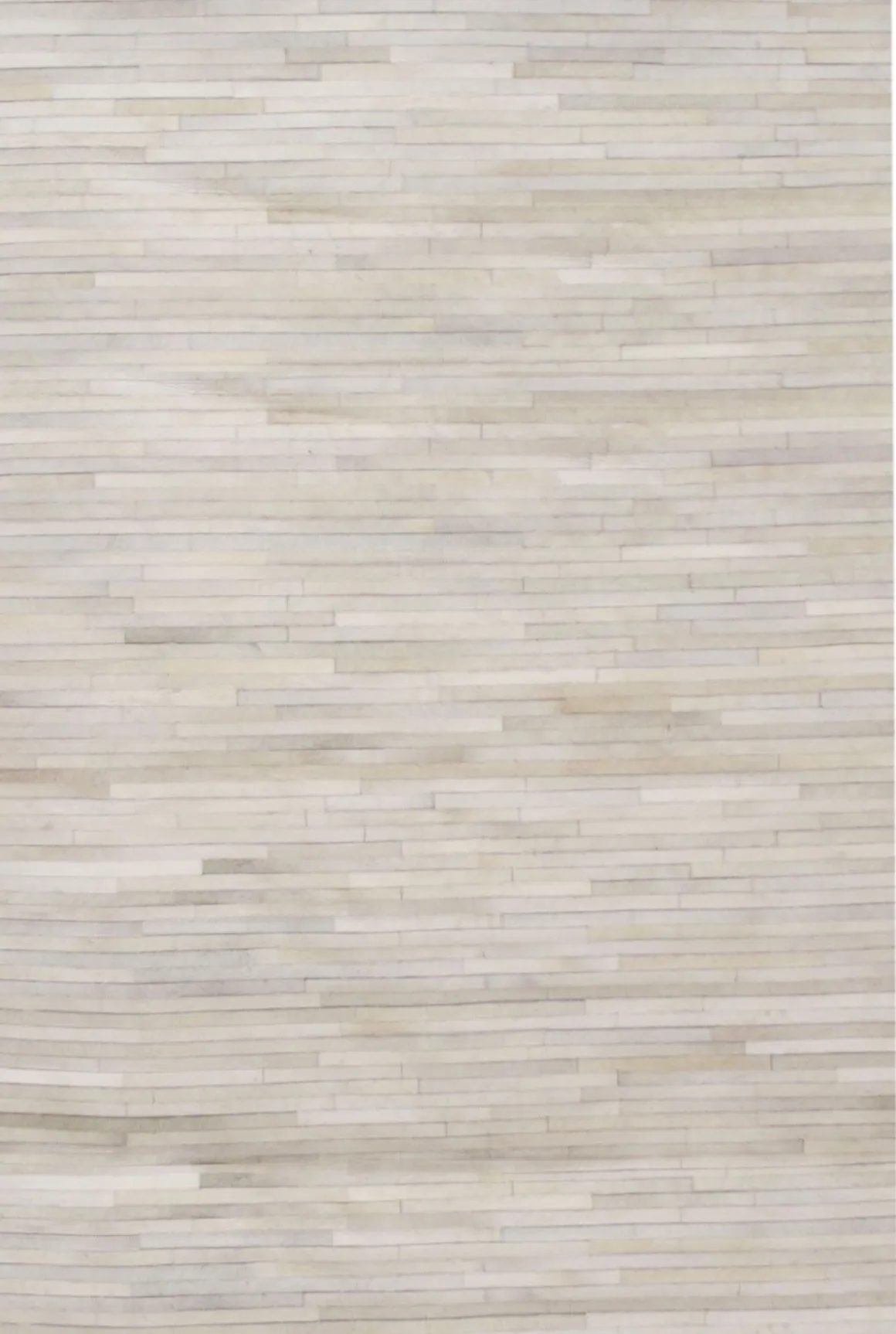 Härännahka-matto vaalea, raita 160x230 cm