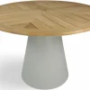 Hugo pyöreä terassipöytä 120 cm, tiikkiä