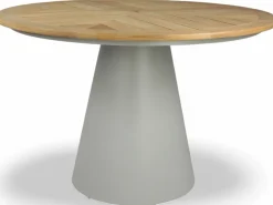 Hugo pyöreä terassipöytä 120 cm, tiikkiä