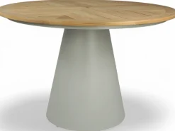 Hugo pyöreä terassipöytä 120 cm, tiikkiä