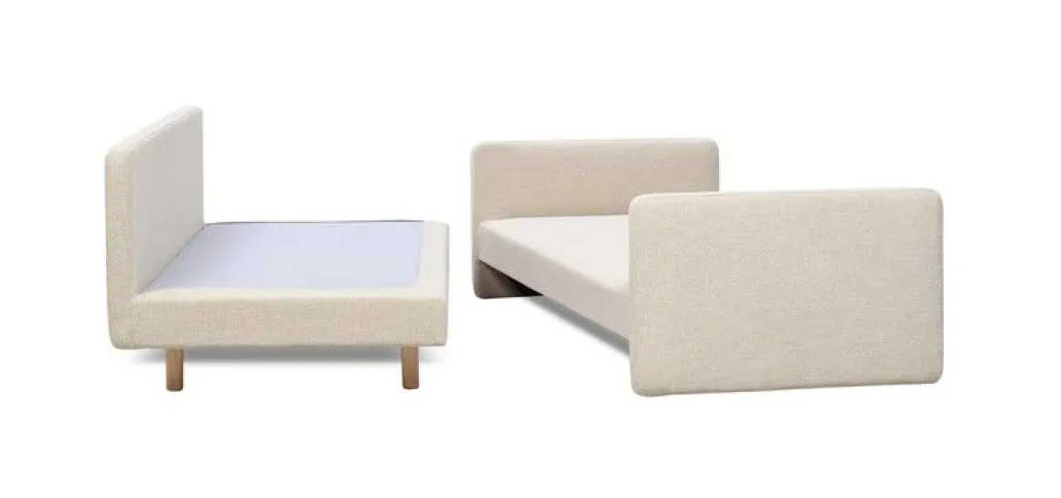 Interface Twin vuodesohva Leaf verhoilulla, beige