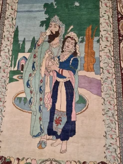 Isfahan matto, 139x216 cm