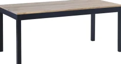 Kaski ruokaryhmä 180x90 + 6 Luoto tuolia, musta-tammi