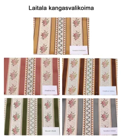 Laitala Kustavilainen tuoli, paljon värejä