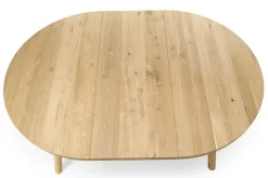 Lana pyöreä ruokapöytä 115 cm, tammi