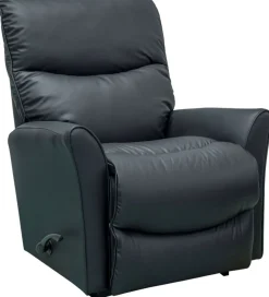 La-Z-Boy Rowan recliner mekanismituoli, musta nahka