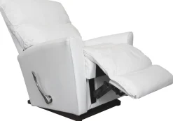 La-Z-Boy Rowan recliner mekanismituoli, valkoinen nahka
