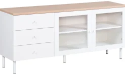 Lehto senkki 151cm, valkoinen/tammi