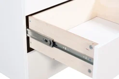 Lehto vitriini 101cm, valkoinen/tammi
