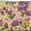 Liikennematto Sweet City, 95x133cm