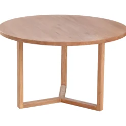 Maison pyöreä tammipöytä 120 cm, massiivitammea