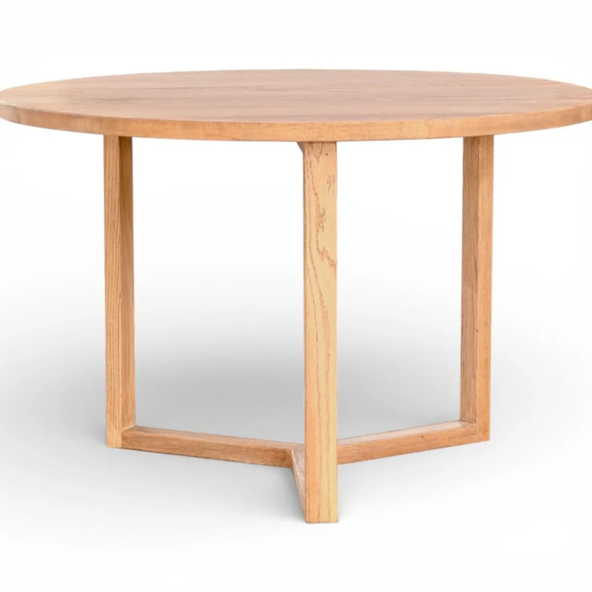 Maison pyöreä tammipöytä 120 cm, massiivitammea